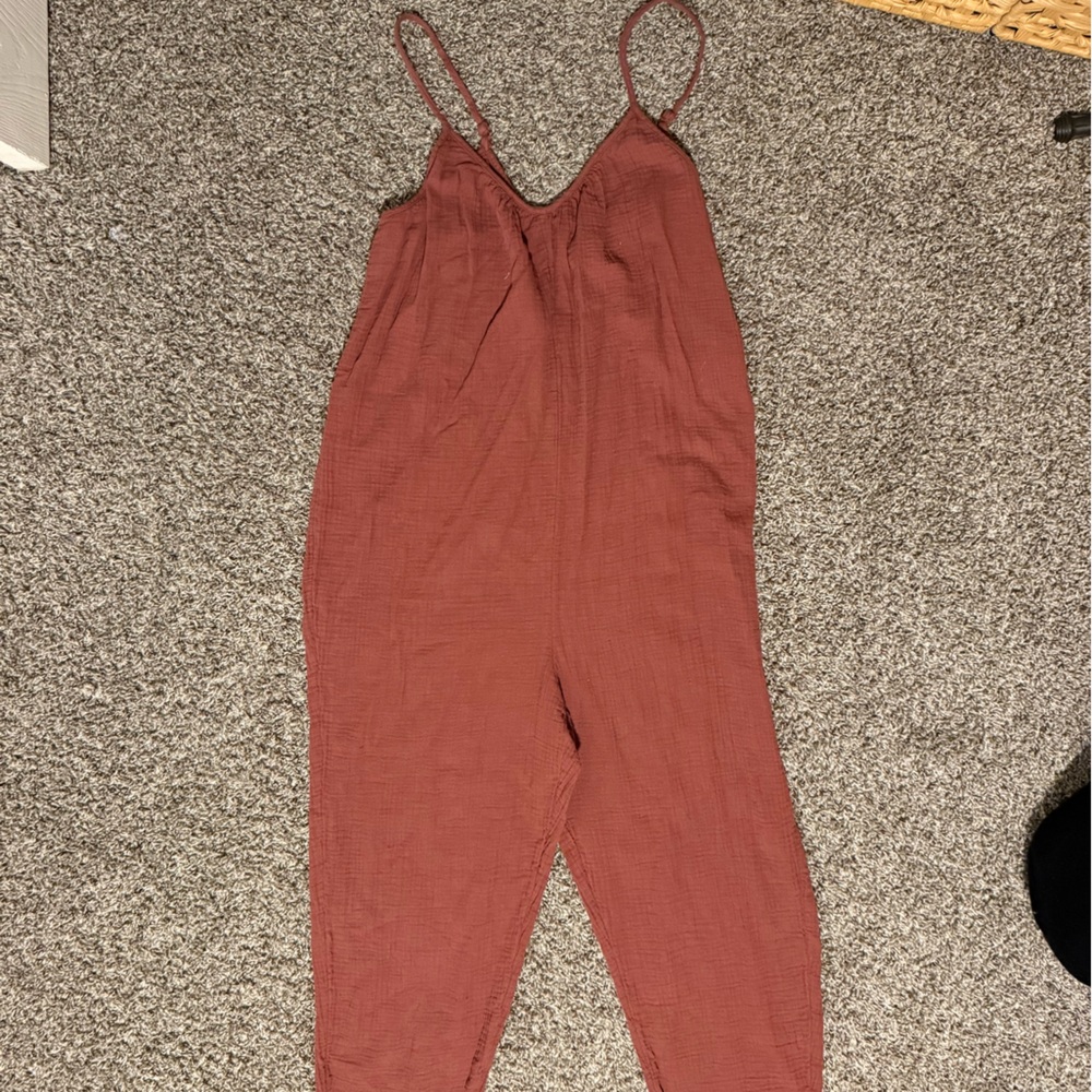 Universal Thread Terracotta Romper